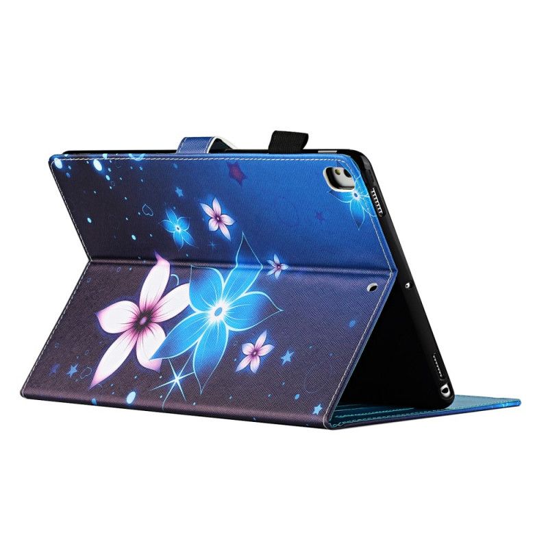 Flip Cover iPad Pro 10.5" Mørkeblå Mobilcover Blomster