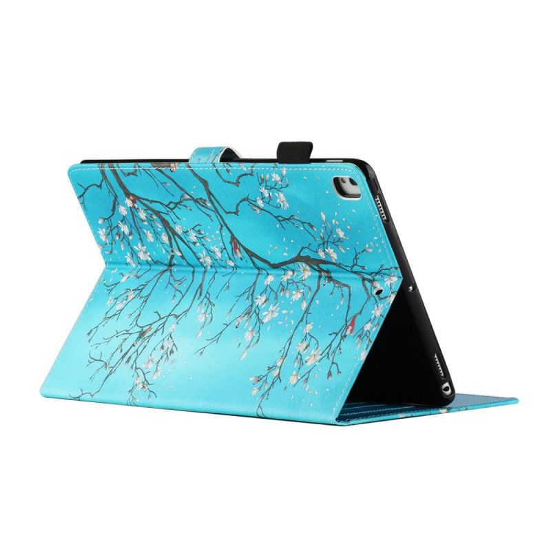 Flip Cover Læder for iPad Pro 10.5" Blomstrende Grene