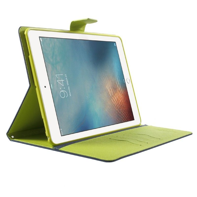 Flip Cover Læder for iPad Pro 10.5" Sort Tofarvet Kviksølv