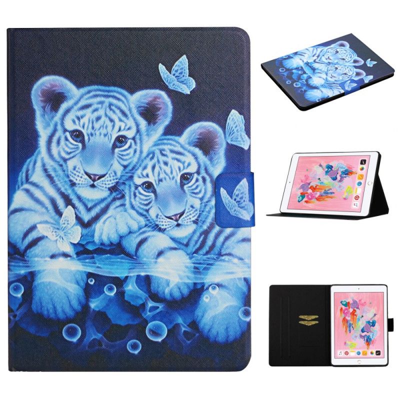 Flip Cover Læder for iPad Pro 10.5" Tigre