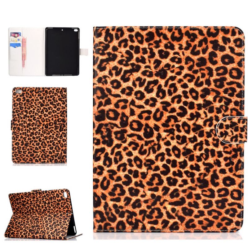 Flip Cover Læder iPad Pro 10.5" Brun Leopard Beskyttelse