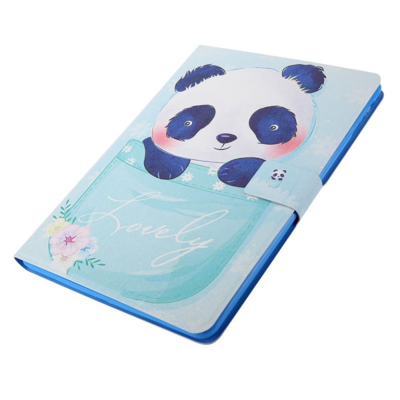 Flip Cover Læder iPad Pro 10.5" Grøn Panda