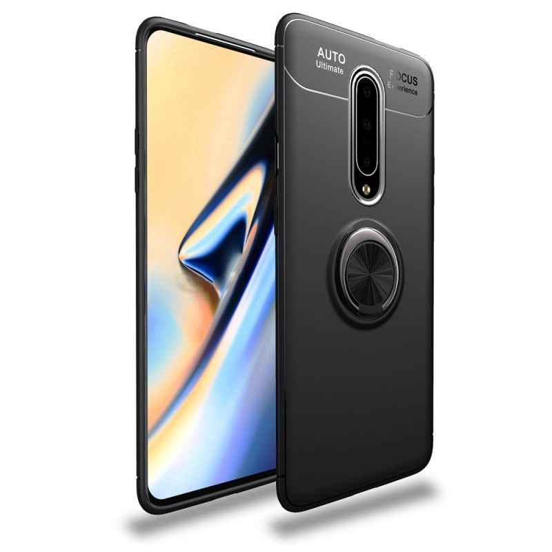 Cover for OnePlus 7 Pro Sort Roterende Ring