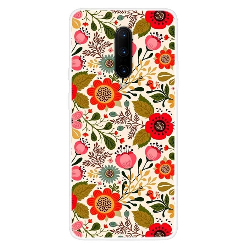 Cover OnePlus 7 Pro Blomstertæppe