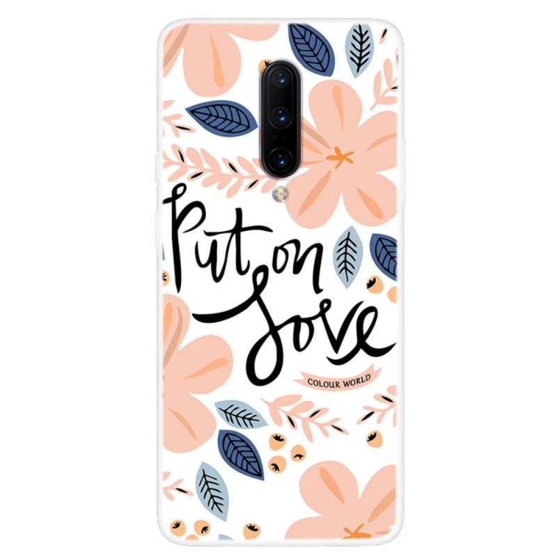 Cover OnePlus 7 Pro Læg Kærlighed På