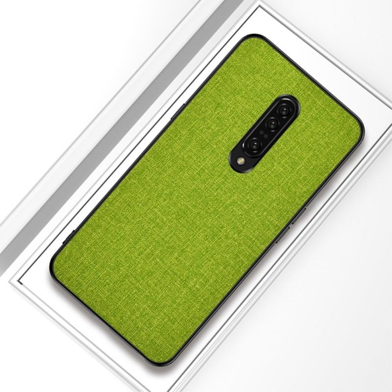 Cover OnePlus 7 Pro Sort Stoftekstur