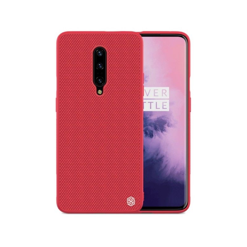 Cover OnePlus 7 Pro Sort Struktureret Nillkin Original