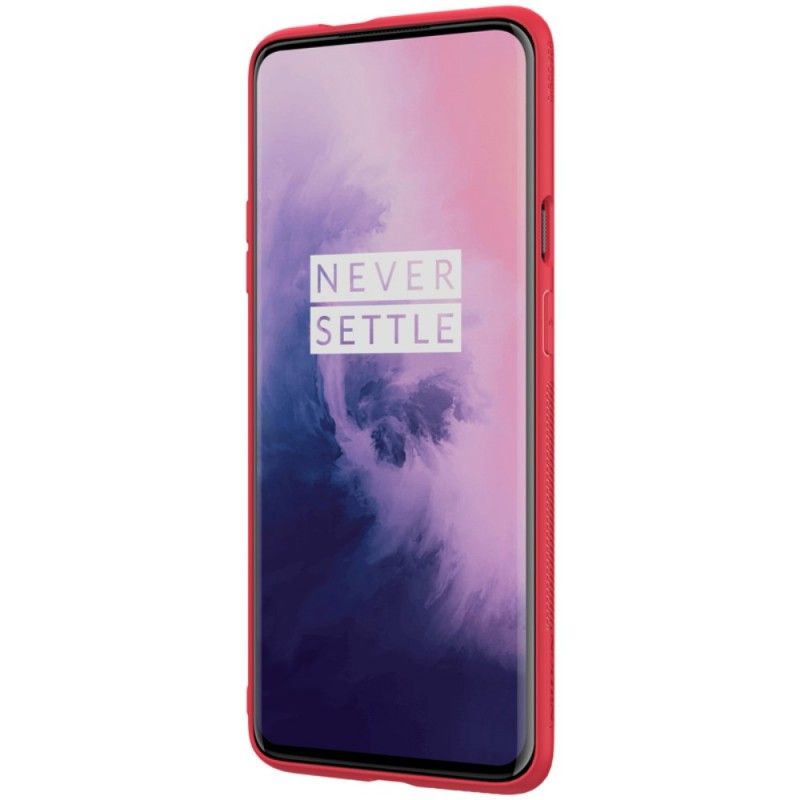 Cover OnePlus 7 Pro Sort Struktureret Nillkin Original