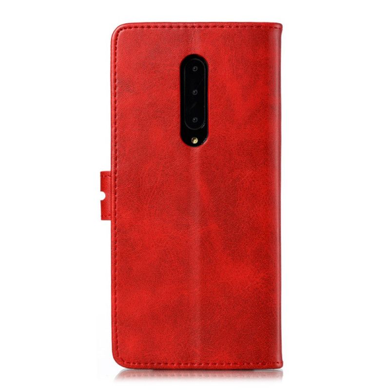 Flip Cover OnePlus 7 Pro Rød Killing