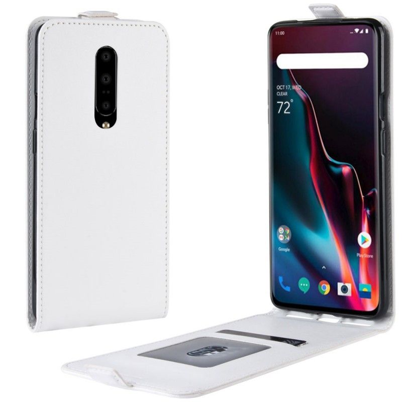 Flip Cover OnePlus 7 Pro Sort Sammenfoldelig