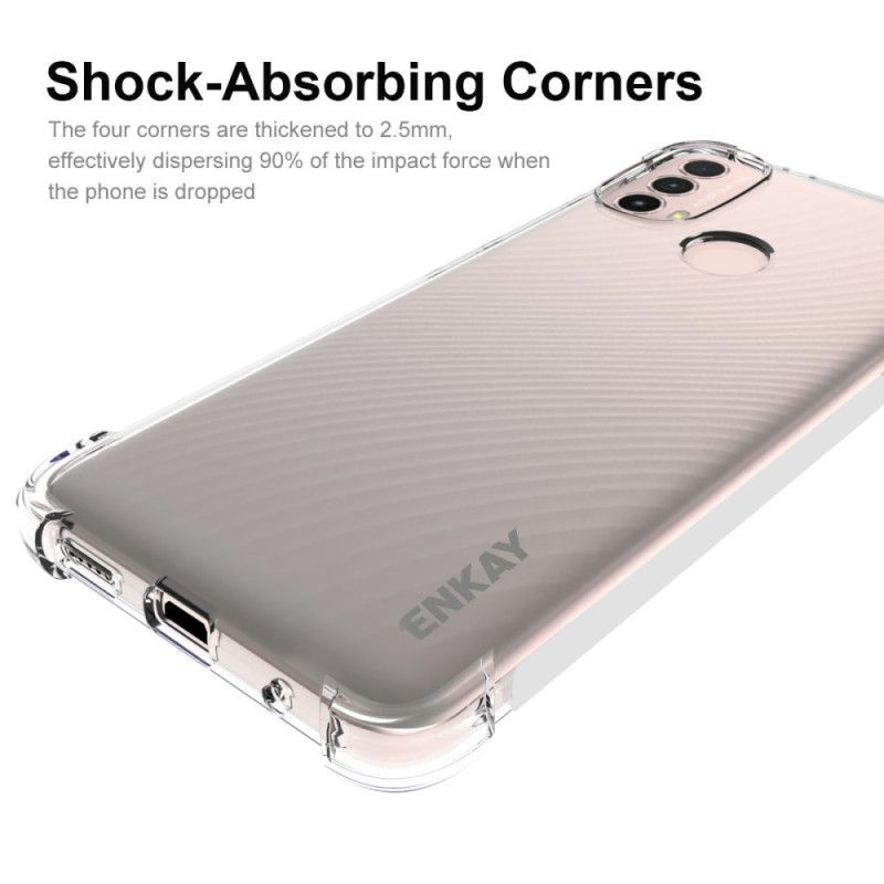 Cover Til Moto E20 / E30 / E40 Transparent Enkay