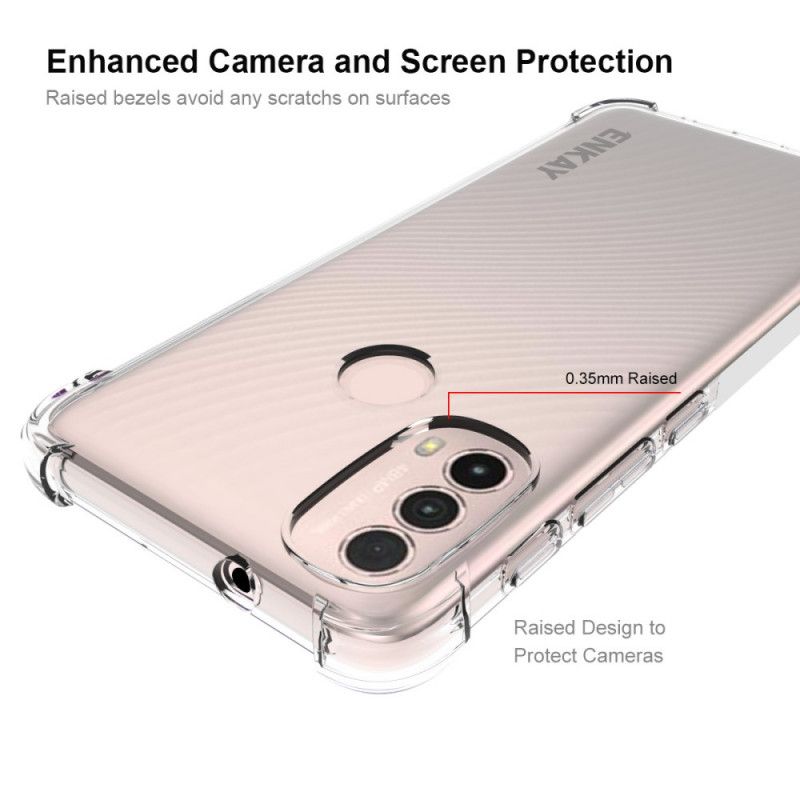 Cover Til Moto E20 / E30 / E40 Transparent Enkay