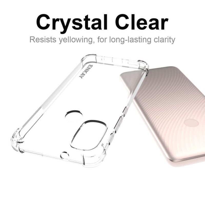 Cover Til Moto E20 / E30 / E40 Transparent Enkay