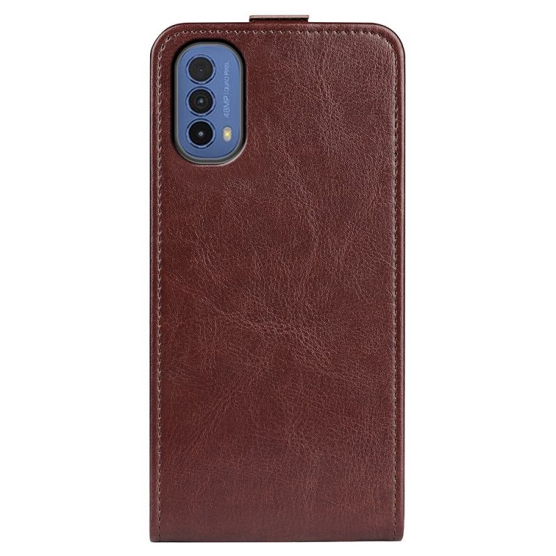 Flip Cover Moto E20 / E30 / E40 Folding Retro