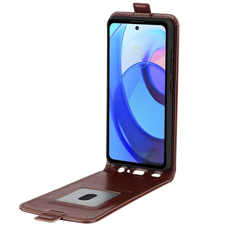 Flip Cover Moto E20 / E30 / E40 Folding Retro