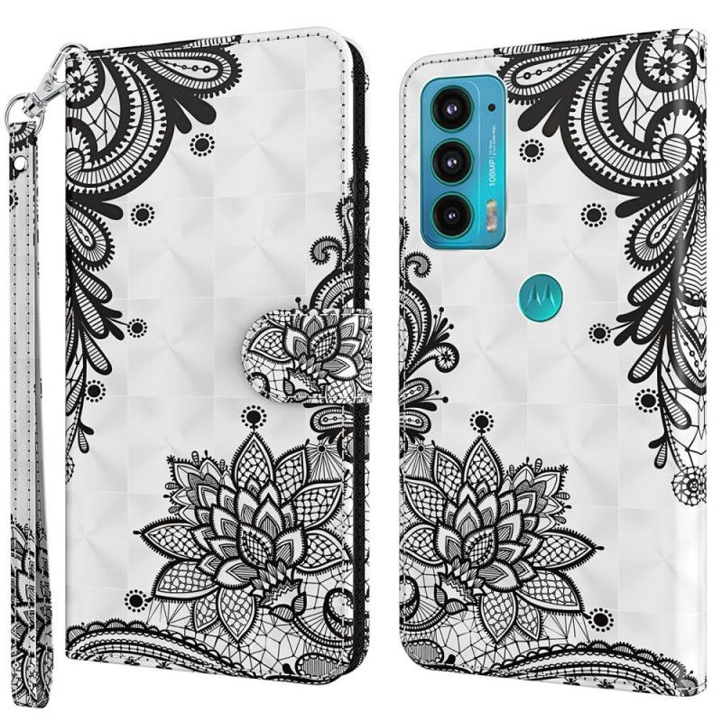 Flip Cover Til Moto E20 / E30 / E40 Chic Blonde