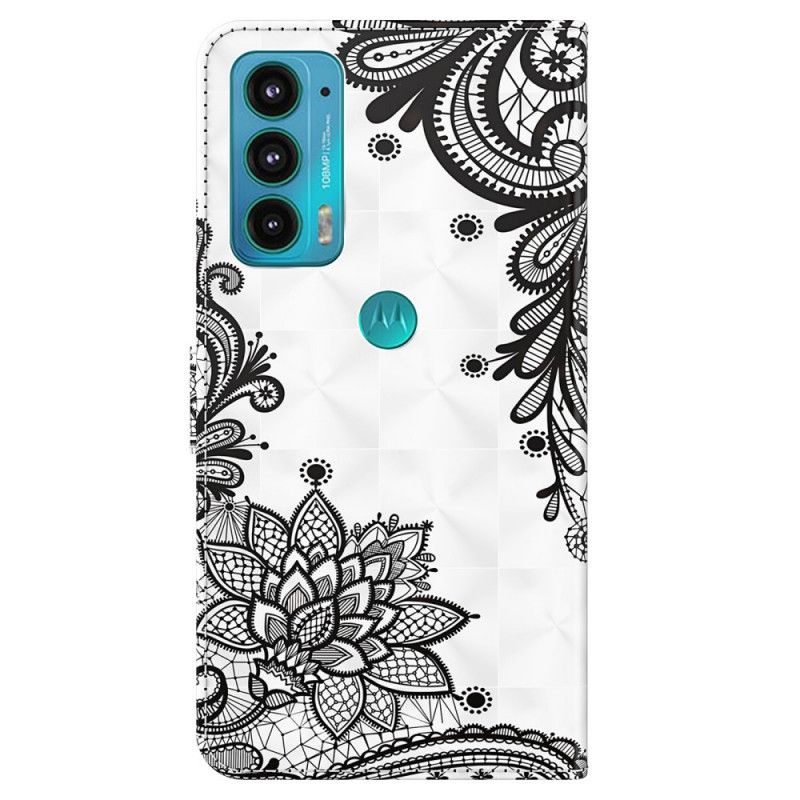 Flip Cover Til Moto E20 / E30 / E40 Chic Blonde