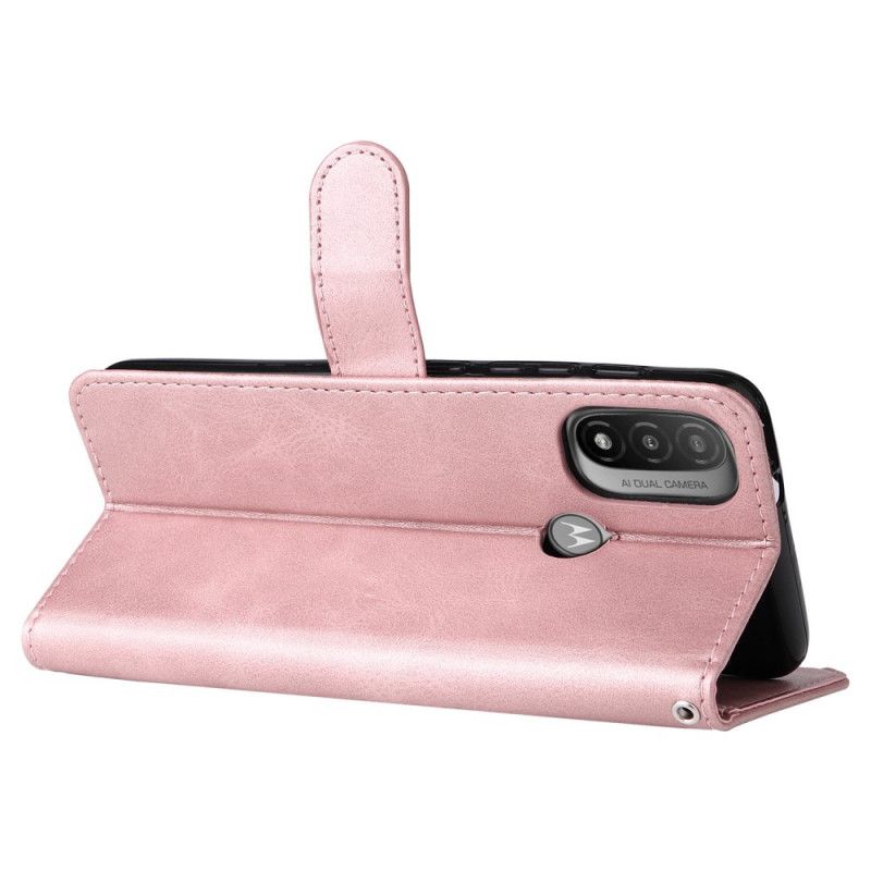 Flip Cover Til Moto E20 / E30 / E40 Vintage Pung