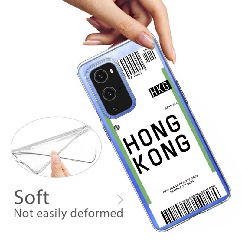 Cover for OnePlus 9 Pro Boardingkort Til Hong Kong