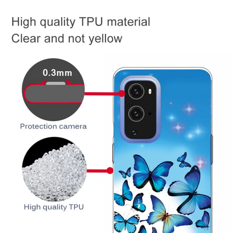 Cover for OnePlus 9 Pro Sommerfugle Sommerfugle