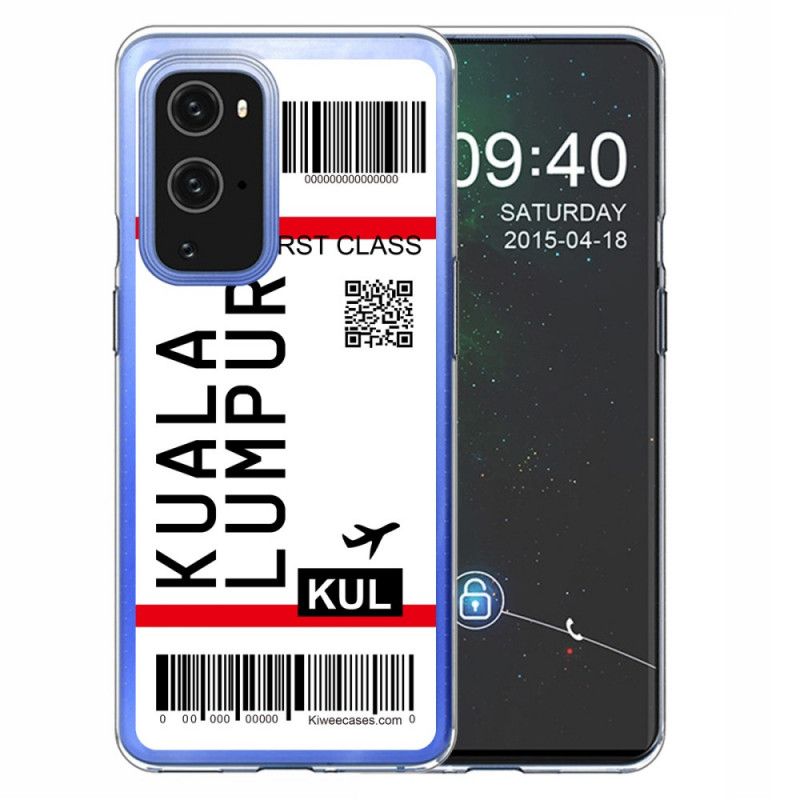 Cover OnePlus 9 Pro Boardingkort Til Kuala Lumpur