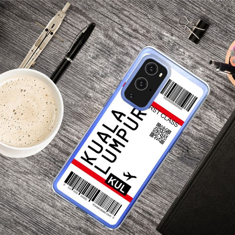 Cover OnePlus 9 Pro Boardingkort Til Kuala Lumpur