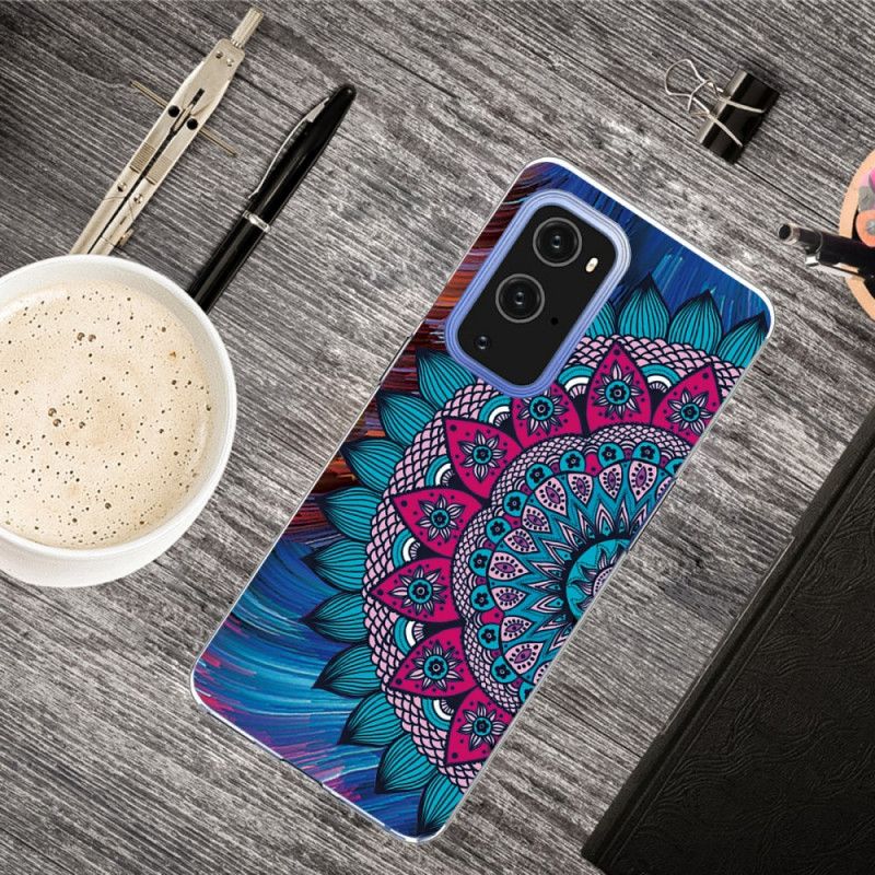 Cover OnePlus 9 Pro Farverig Mandala