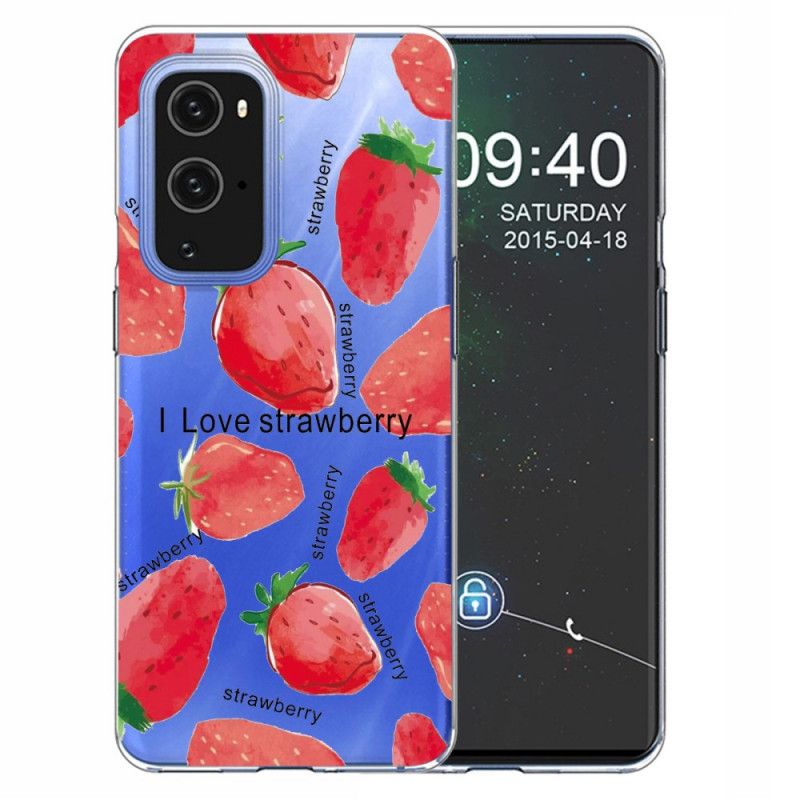 Cover OnePlus 9 Pro Jordbær / Jeg Elsker Jordbær