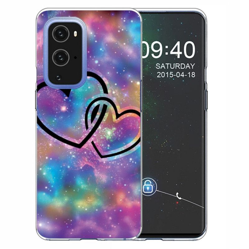 Cover OnePlus 9 Pro Lænkede Hjerter