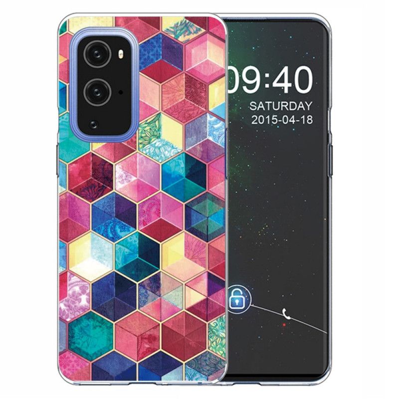 Cover OnePlus 9 Pro Lyserød Maleri