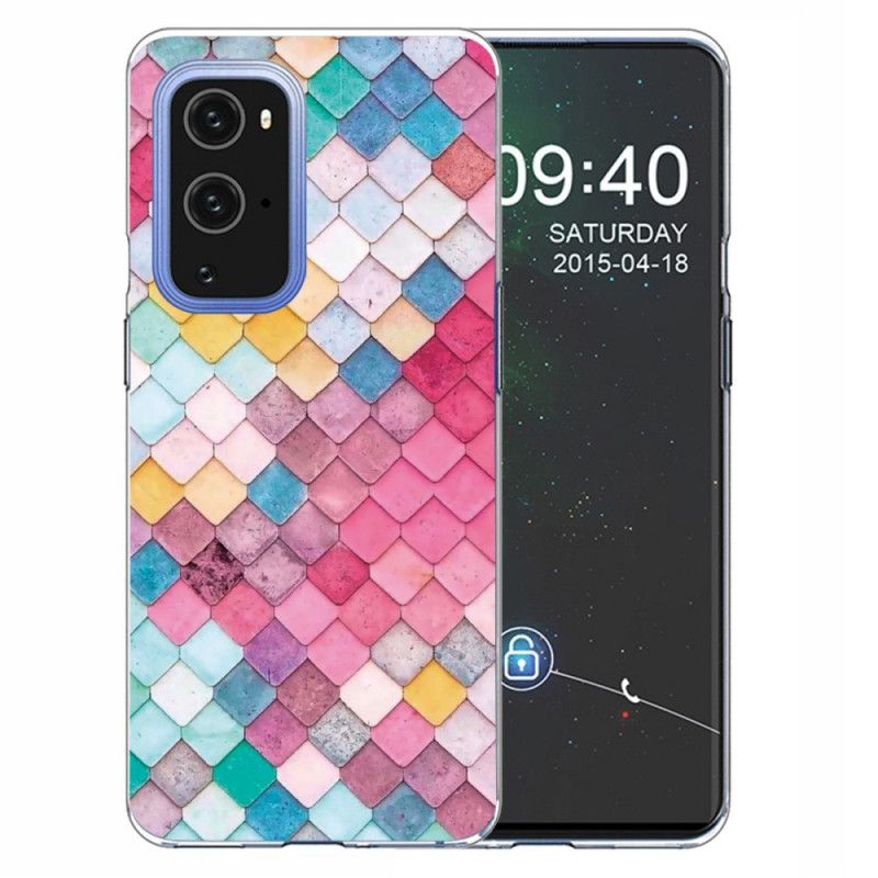 Cover OnePlus 9 Pro Lyserød Maleri