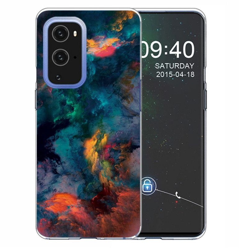 Cover OnePlus 9 Pro Mobilcover Farvede Skyer