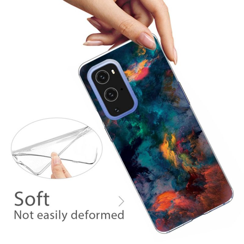 Cover OnePlus 9 Pro Mobilcover Farvede Skyer