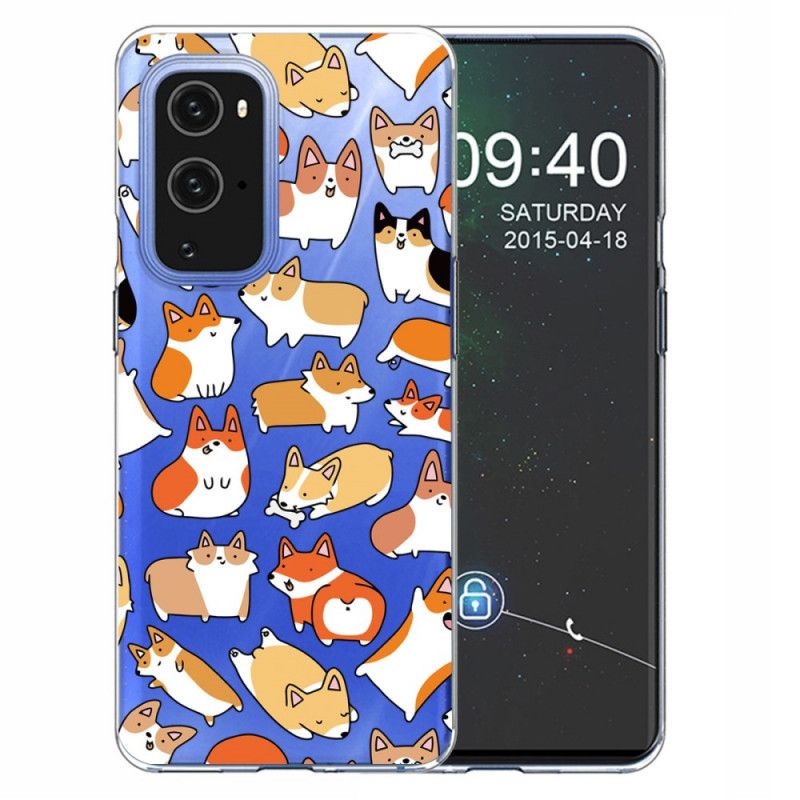 Cover OnePlus 9 Pro Mobilcover Flere Hunde