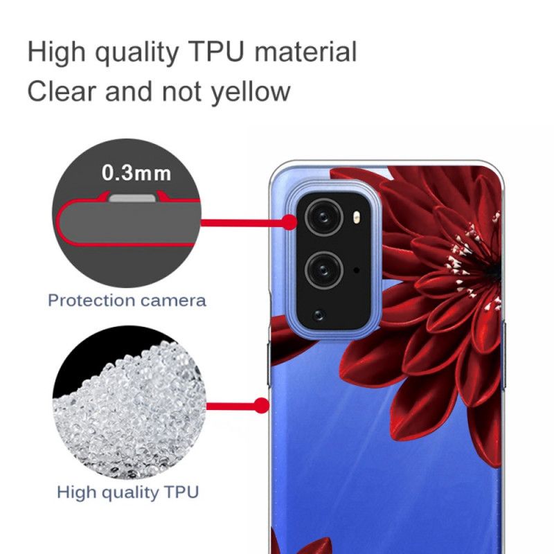 Cover OnePlus 9 Pro Vilde Blomster Beskyttelse