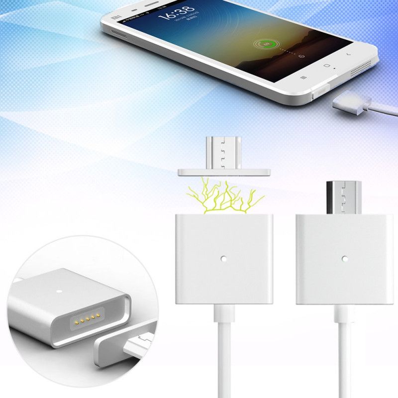 1M Micro Usb Magnetisk Opladerkabel