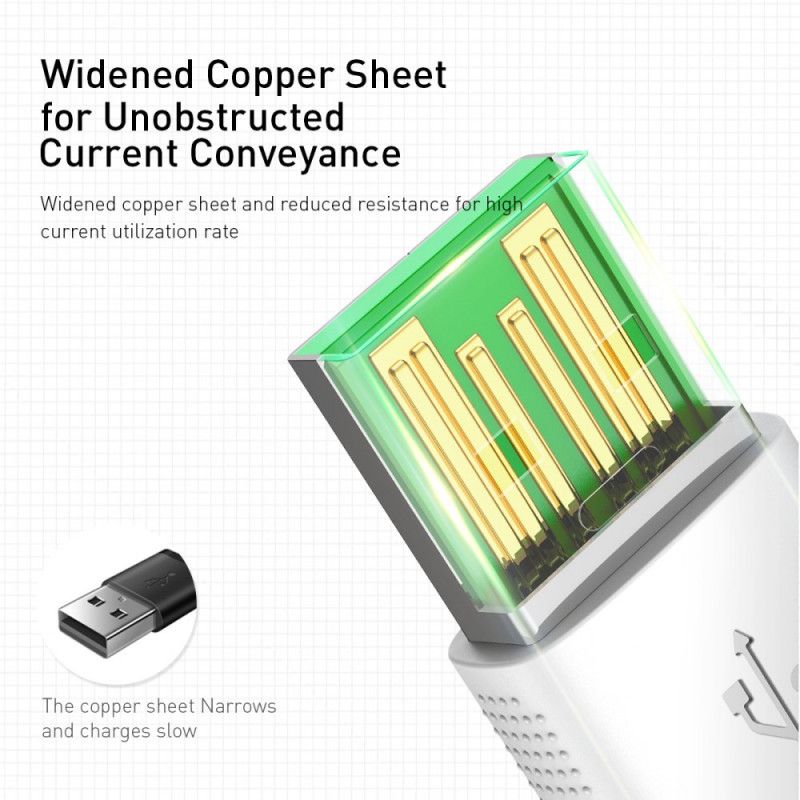 Baseus Micro Usb 4A Opladerkabel