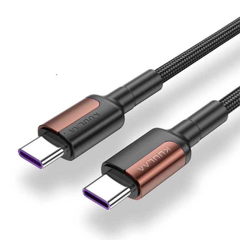 Usb-C Til Usb-C Opladerkabel 60W Kuulaa