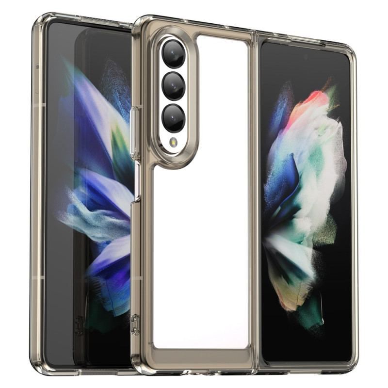 Cover Samsung Galaxy Z Fold 4 Plast Farve