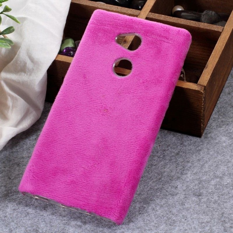 Cover for Sony Xperia XA2 Ultra Magenta Pelseffekt