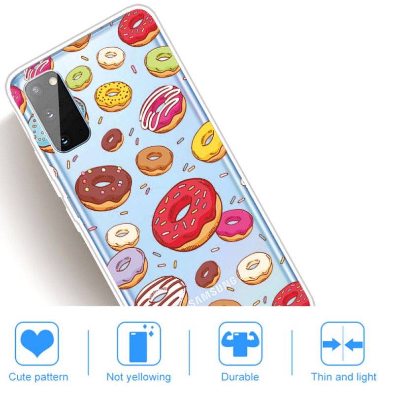 Cover for Samsung Galaxy A41 Elsker Donuts