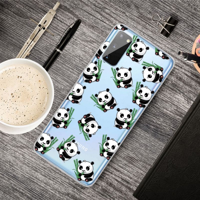 Cover for Samsung Galaxy A41 Top Sjove Pandaer