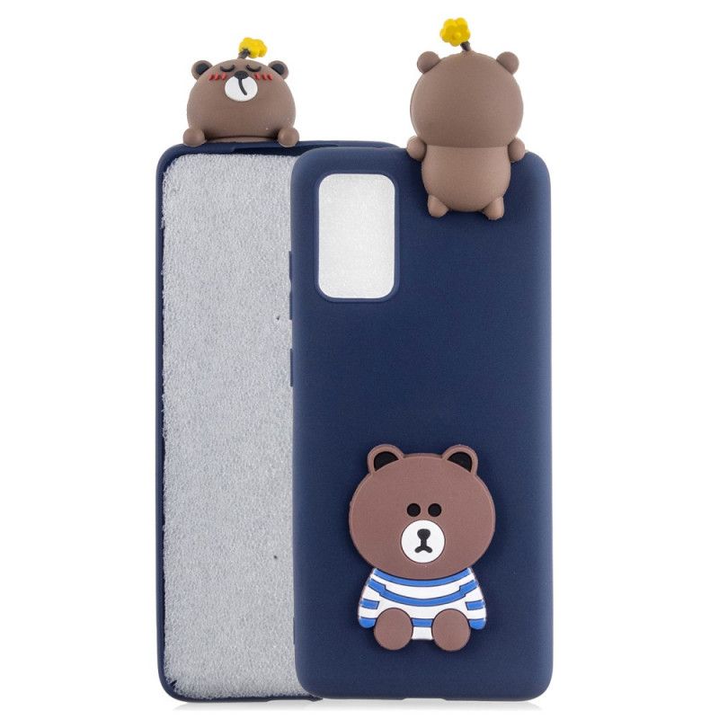 Cover Samsung Galaxy A41 3D Bjørn Beskyttelse