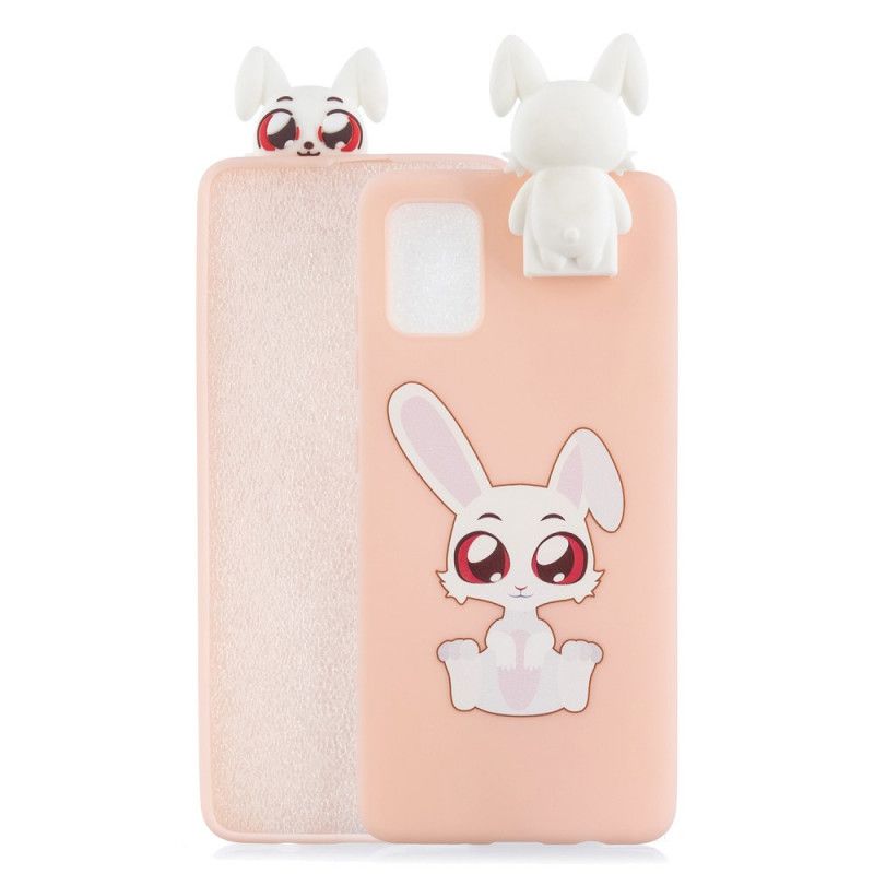 Cover Samsung Galaxy A41 3D Kanin Håndfri Støtte