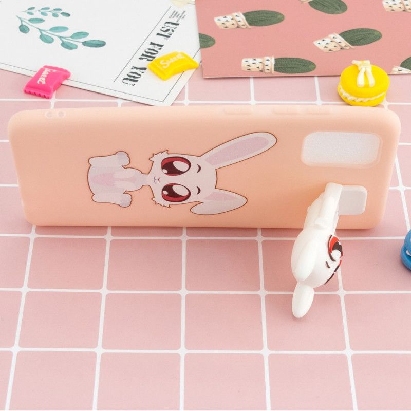 Cover Samsung Galaxy A41 3D Kanin Håndfri Støtte