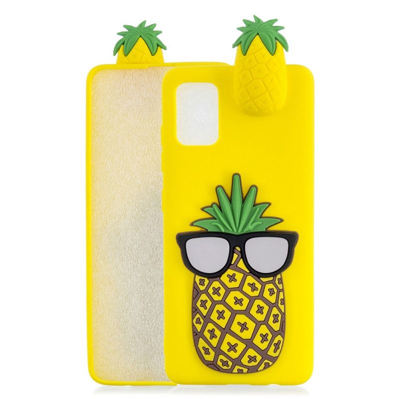 Cover Samsung Galaxy A41 Cool 3D Ananas