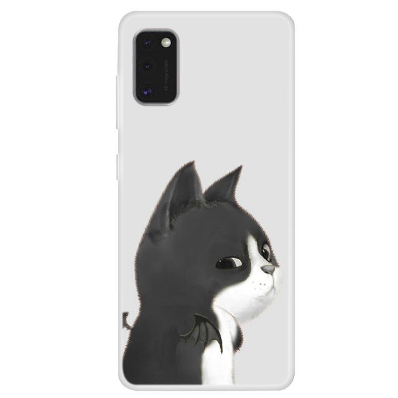 Cover Samsung Galaxy A41 Djævelens Kat Beskyttelse