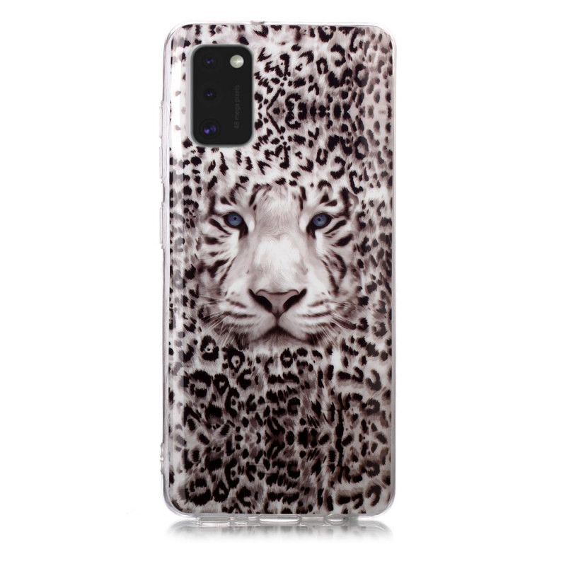 Cover Samsung Galaxy A41 Fluorescerende Leopard