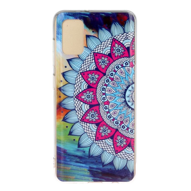 Cover Samsung Galaxy A41 Fluorescerende Mandala