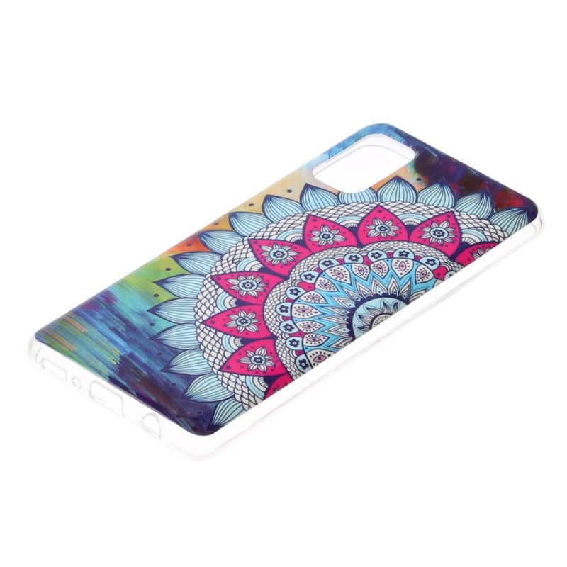 Cover Samsung Galaxy A41 Fluorescerende Mandala